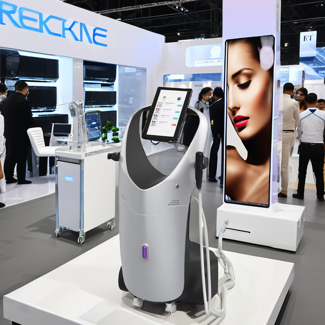 المهنية الموجات فوق الصوتية تردد الراديو آلة الوجه 2 في 1 آلة العناية بالبشرة شد الجلد Rf آلة الوخز بالإبر الدقيقة